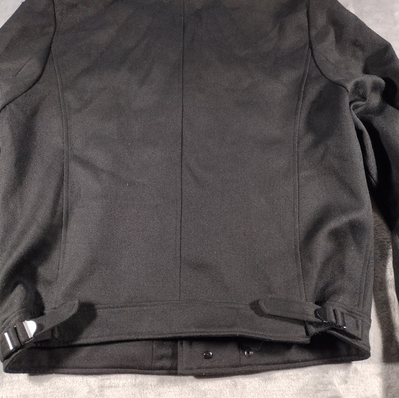 Ovadia & Sons Eisenhower Military Wool Jacket New York Large Black - Picture 4 of 11